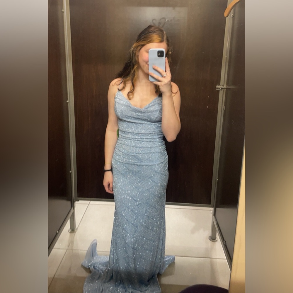 Windsor Light Blue Prom Dress